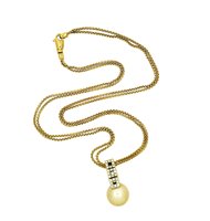 Collana Fope Donna in Oro giallo Perla 0.21 Ct 992C-BTHG - 992C-BTHG